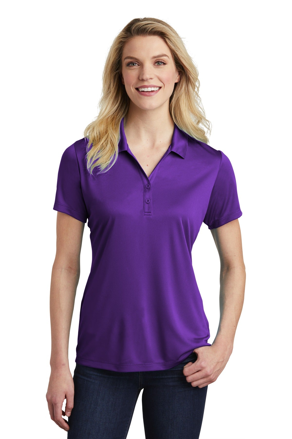 Sport-Tek     Feminine PosiCharge    Competitor    Polo. LST550