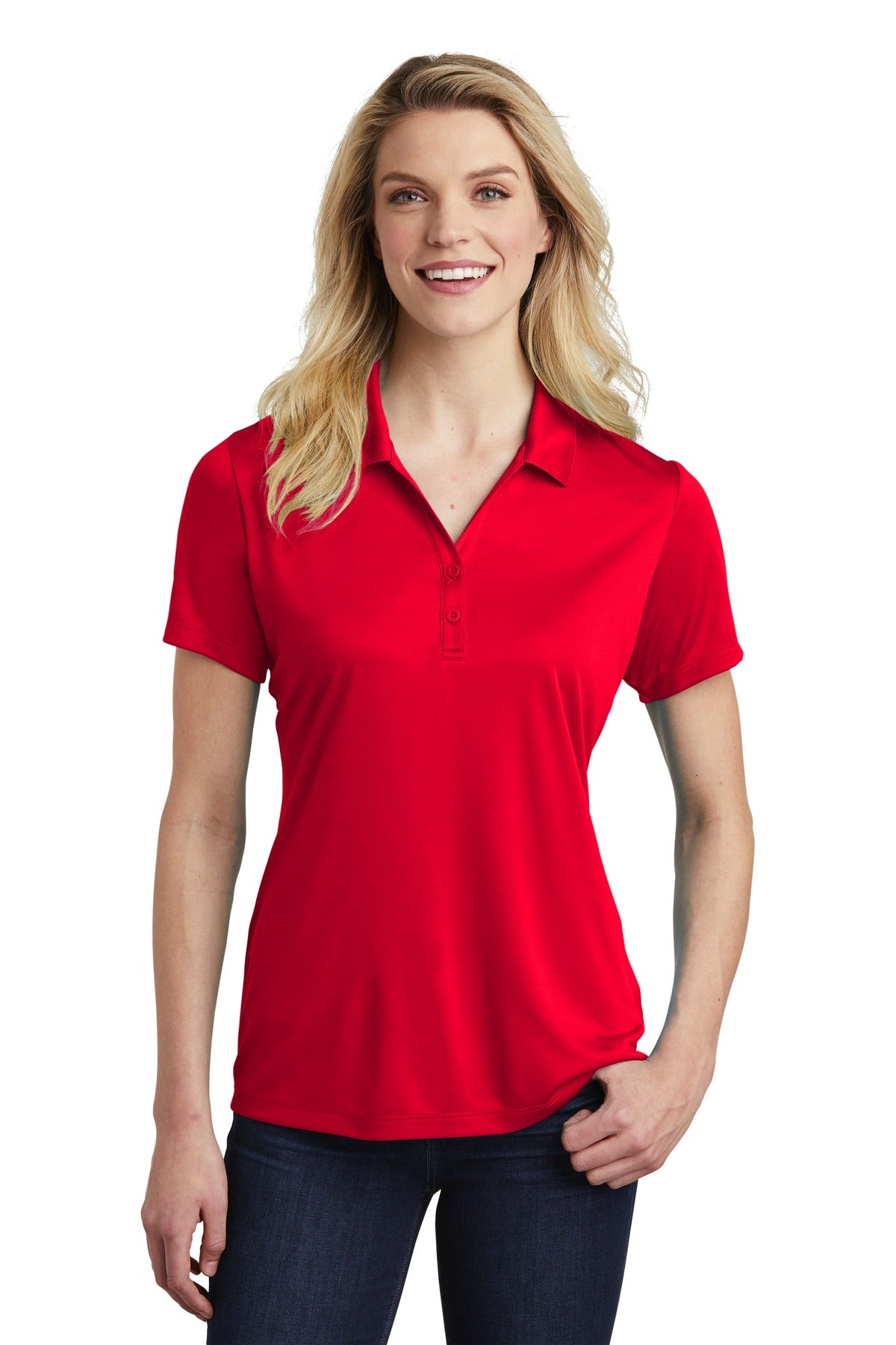 Sport-Tek     Feminine PosiCharge    Competitor    Polo. LST550