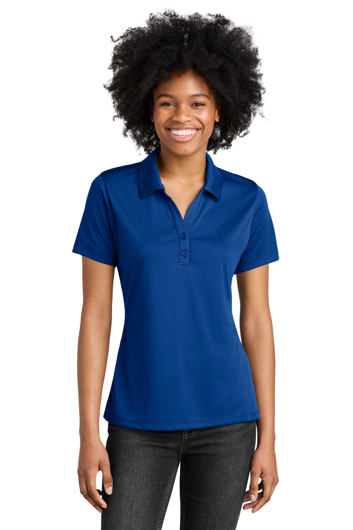 Sport-Tek     Feminine PosiCharge    Competitor    Polo. LST550