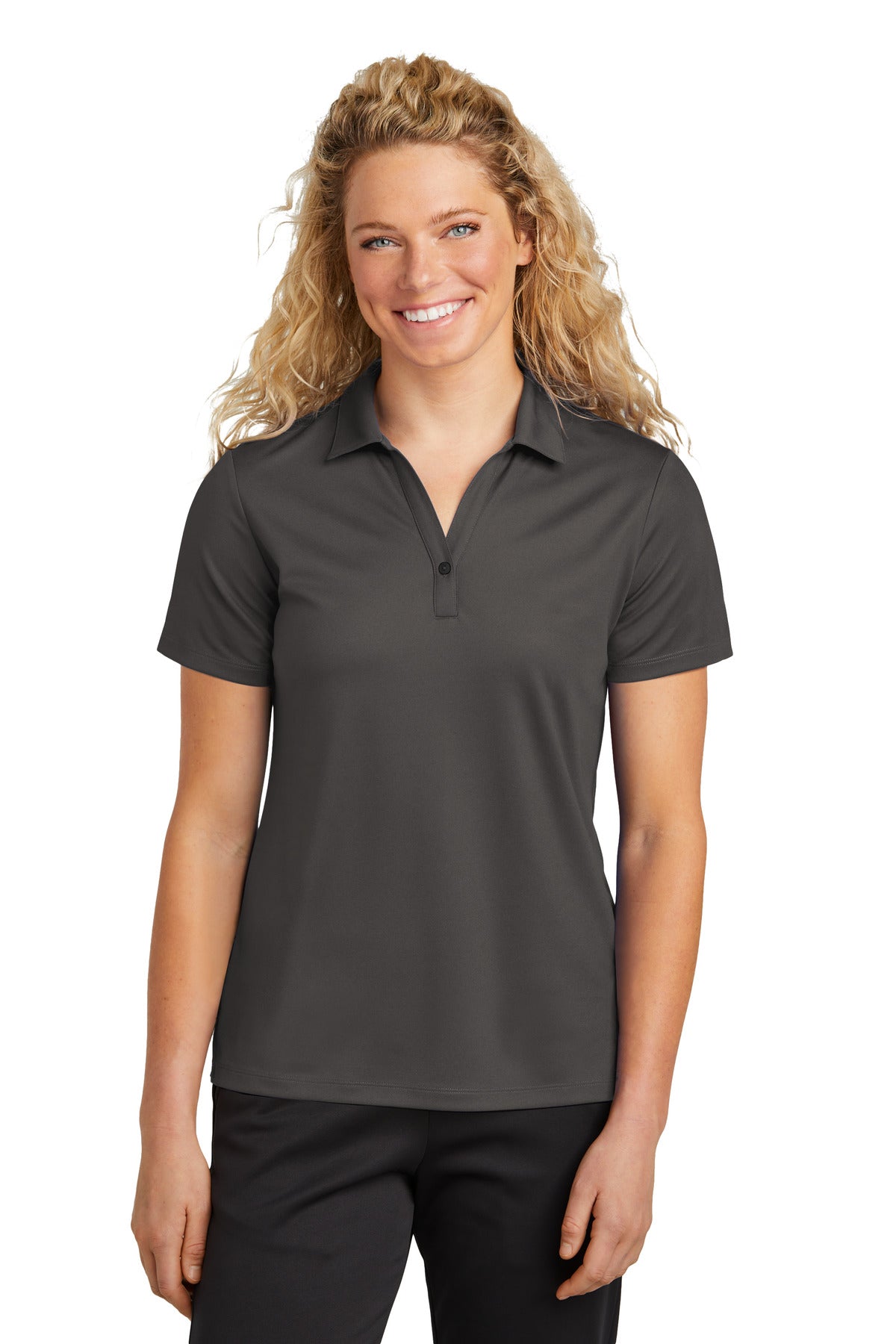 Sport-Tek    Feminine UV Micropique Polo LST740