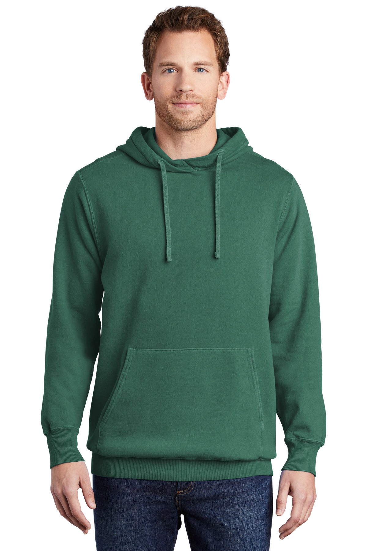 Port & Company   Beach Wash   Garment-Dyed Pullover Hooded Sweatshirt. PC098H