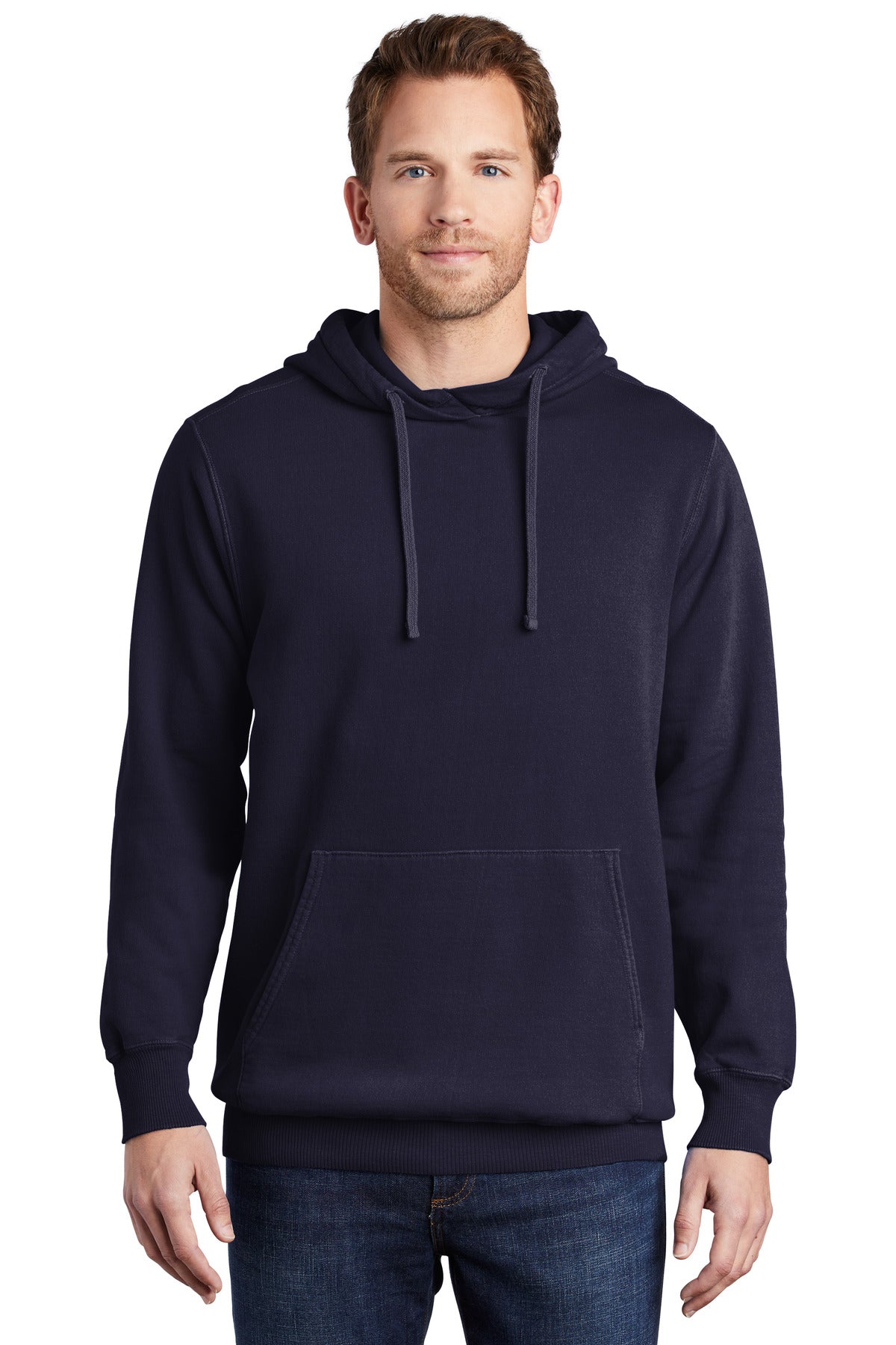 Port & Company   Beach Wash   Garment-Dyed Pullover Hooded Sweatshirt. PC098H