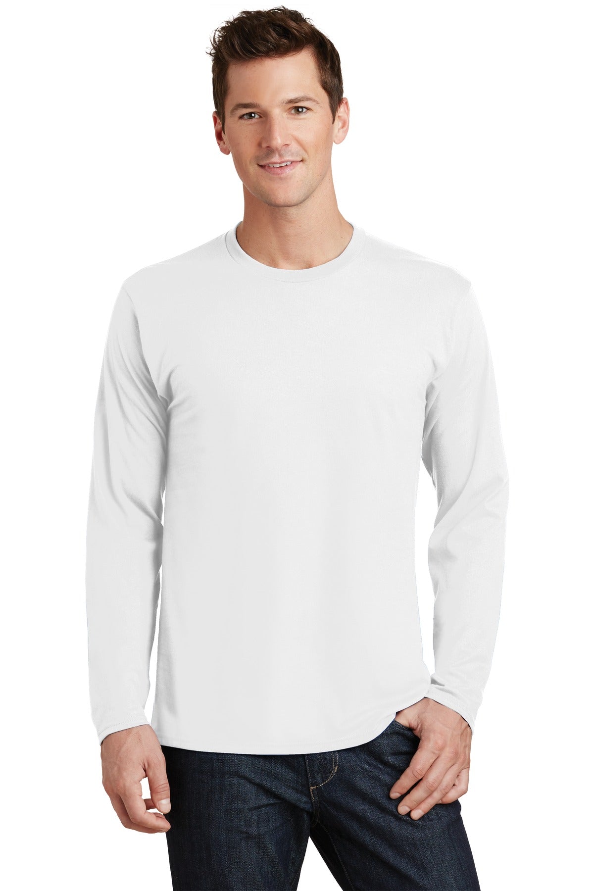 Port & Company   Long Sleeve Fan Favorite Tee. PC450LS