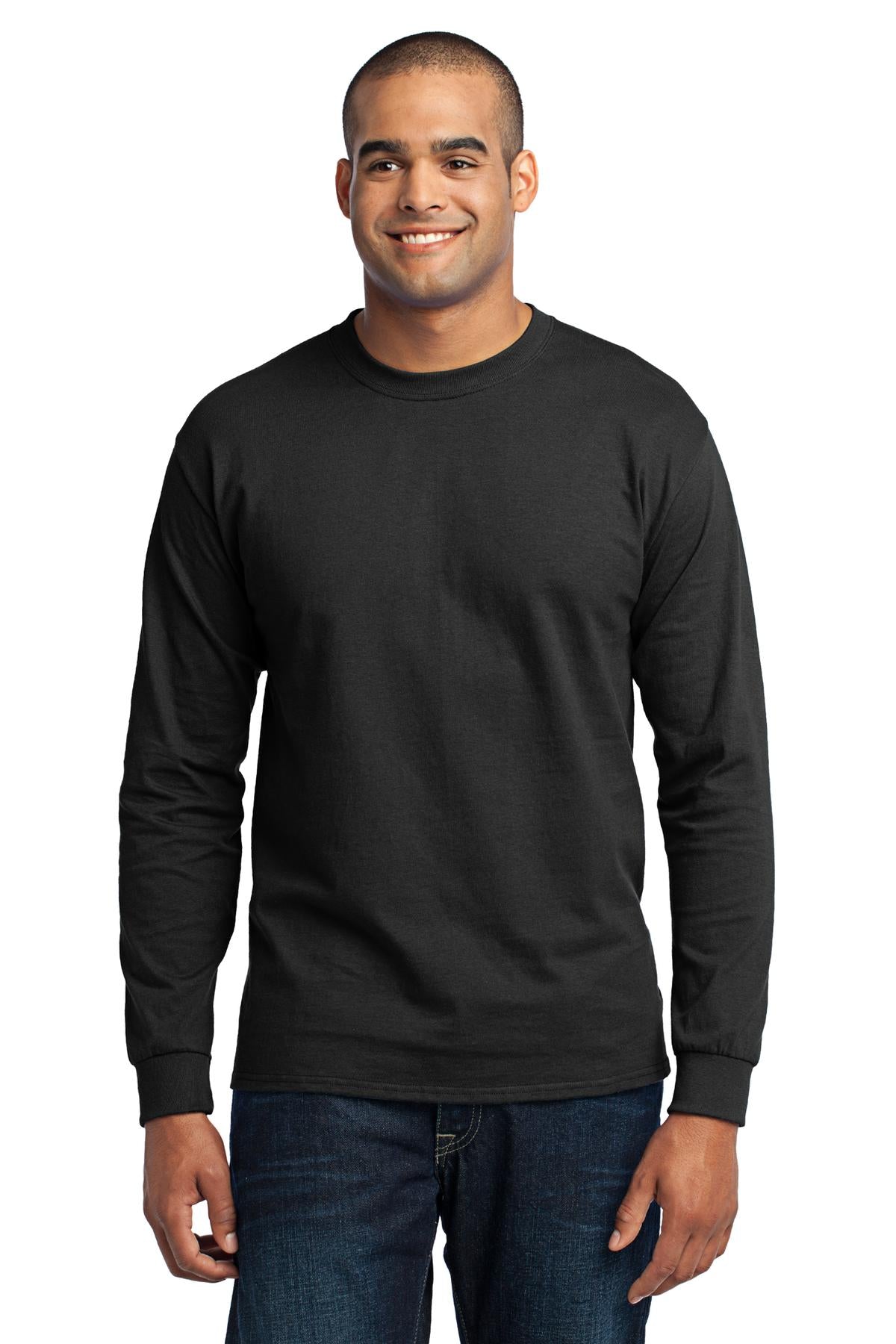 Port & Company   - Long Sleeve Core Blend Tee. PC55LS