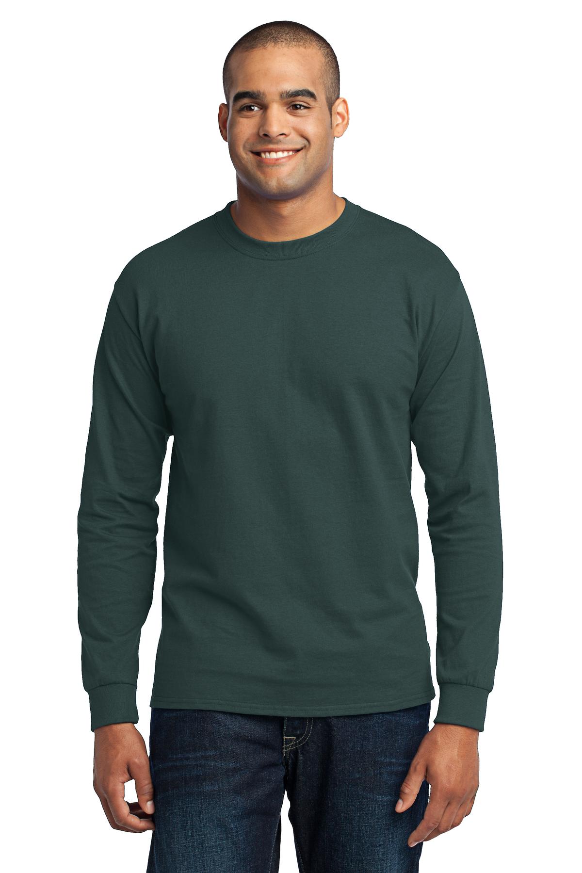 Port & Company   - Long Sleeve Core Blend Tee. PC55LS