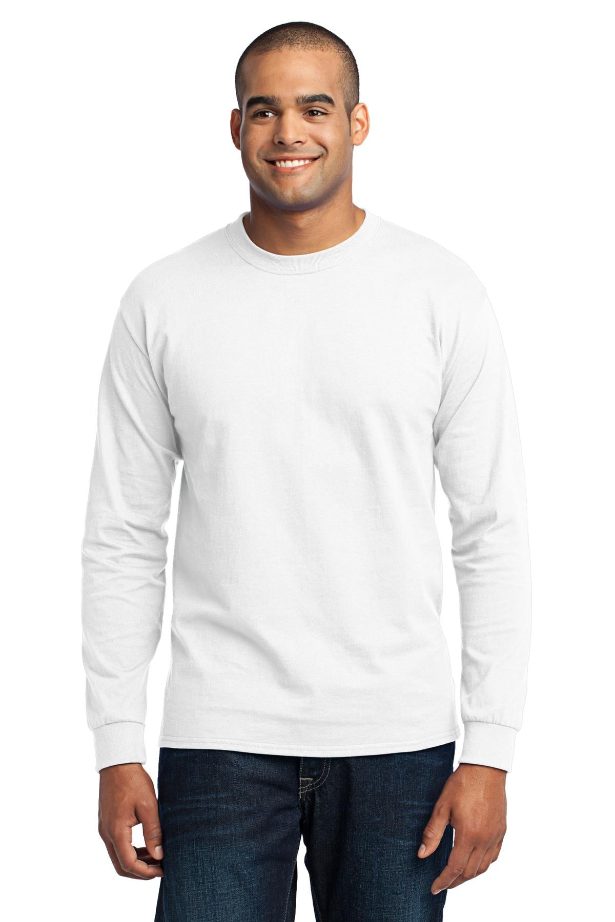 Port & Company   - Long Sleeve Core Blend Tee. PC55LS