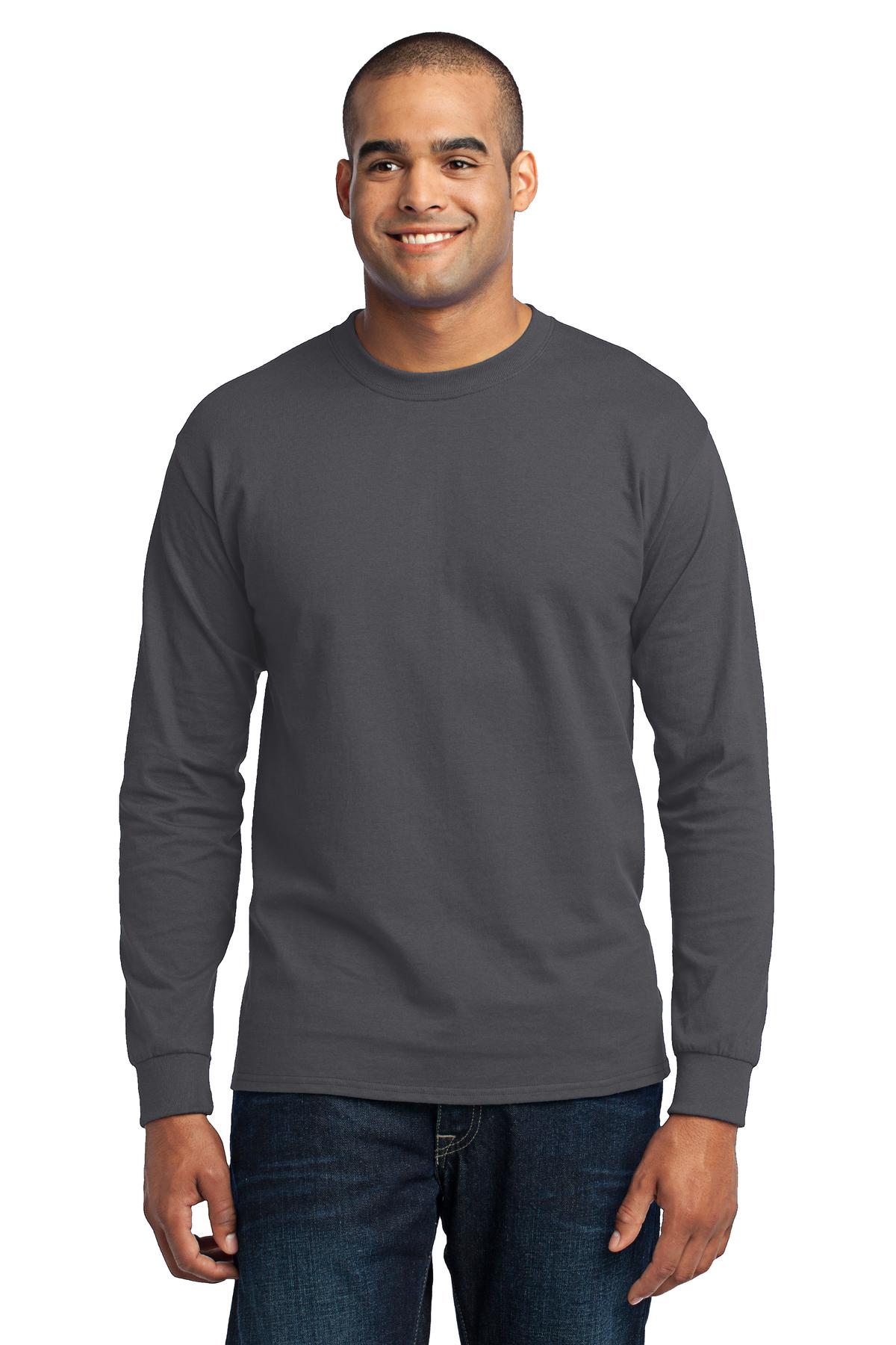 Port & Company   - Long Sleeve Core Blend Tee. PC55LS