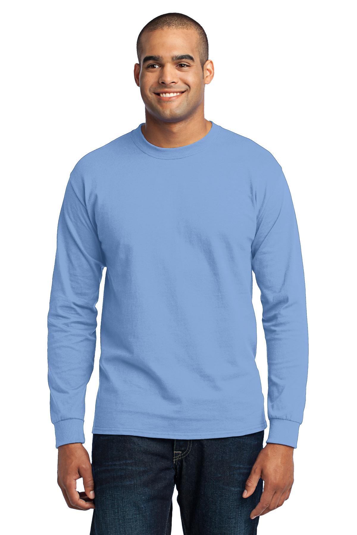 Port & Company   - Long Sleeve Core Blend Tee. PC55LS