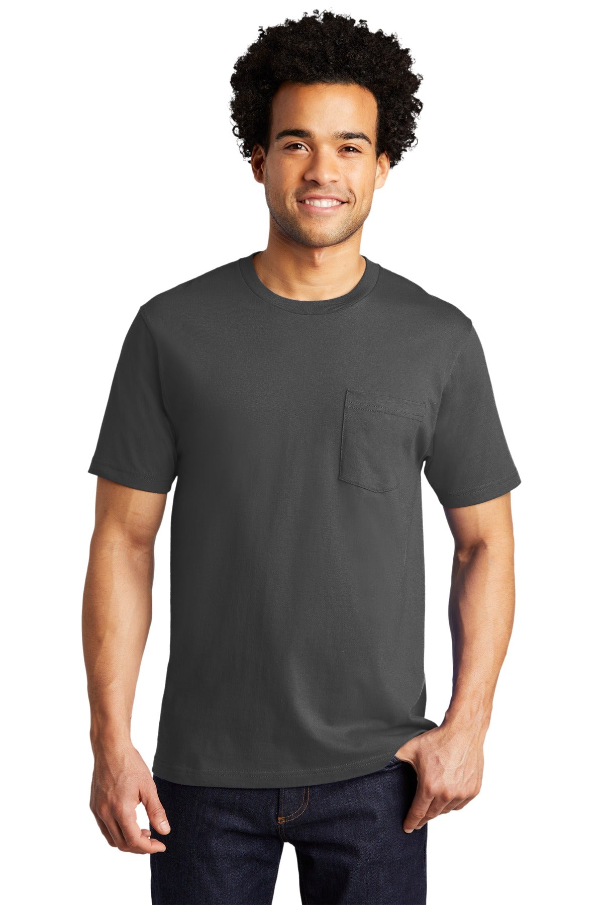 Port & Company   Bouncer Pocket Tee PC600P