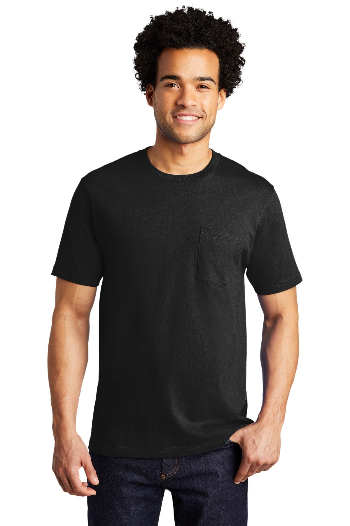 Port & Company   Bouncer Pocket Tee PC600P