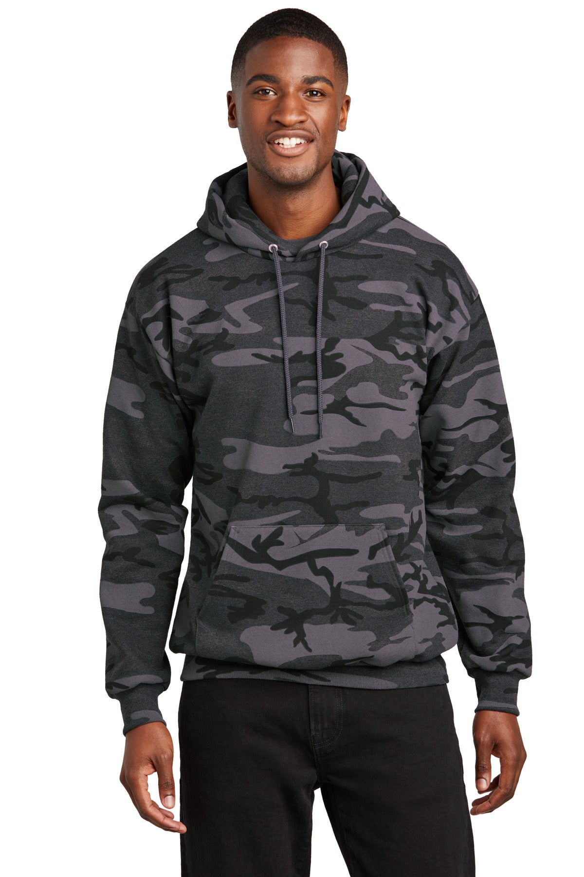 Port & Company   Core Fleece Camo Pullover Hooded Sweatshirt. PC78HC