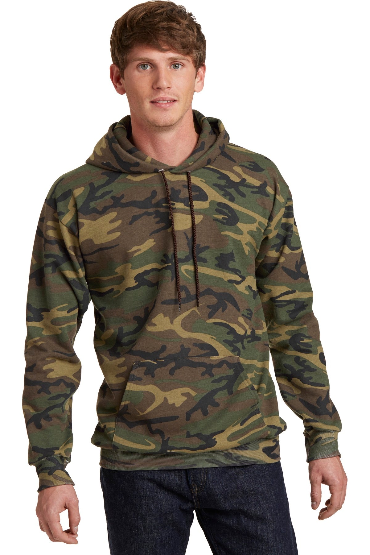 Port & Company   Core Fleece Camo Pullover Hooded Sweatshirt. PC78HC