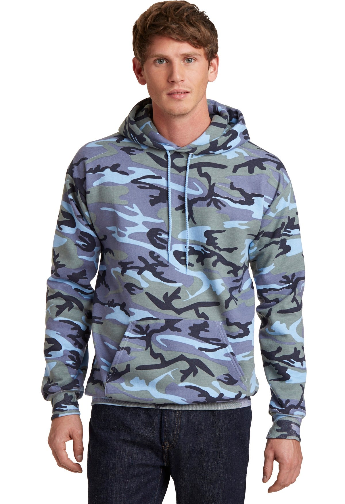 Port & Company   Core Fleece Camo Pullover Hooded Sweatshirt. PC78HC