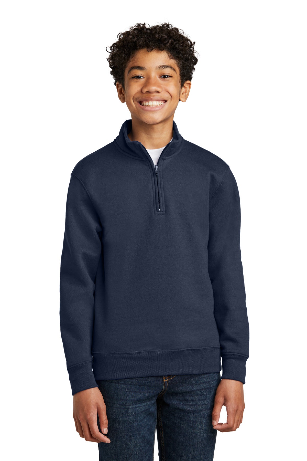 Port & Company   Youth Core Fleece 1/4-Zip Pullover Sweatshirt PC78YQ