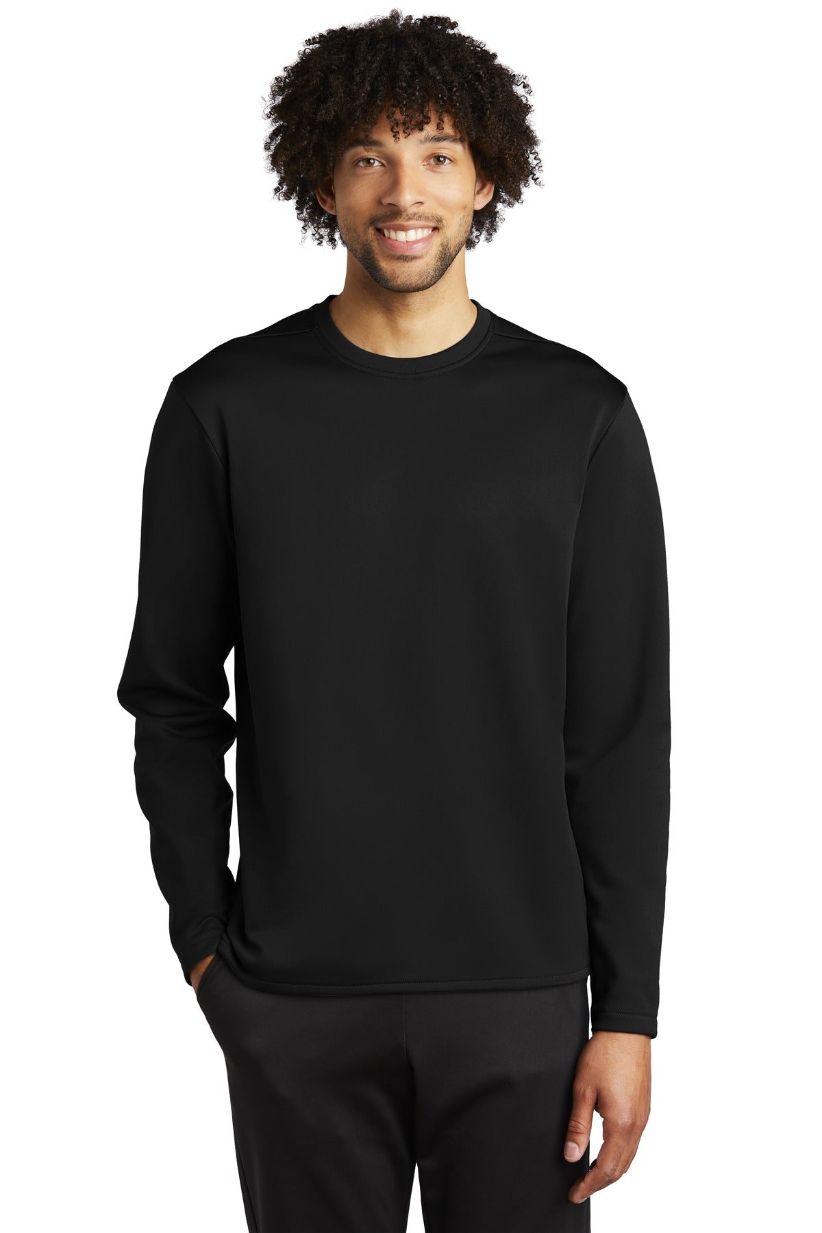 Sport-Tek    Sport-Wick    Fleece Pullover Crew. ST248