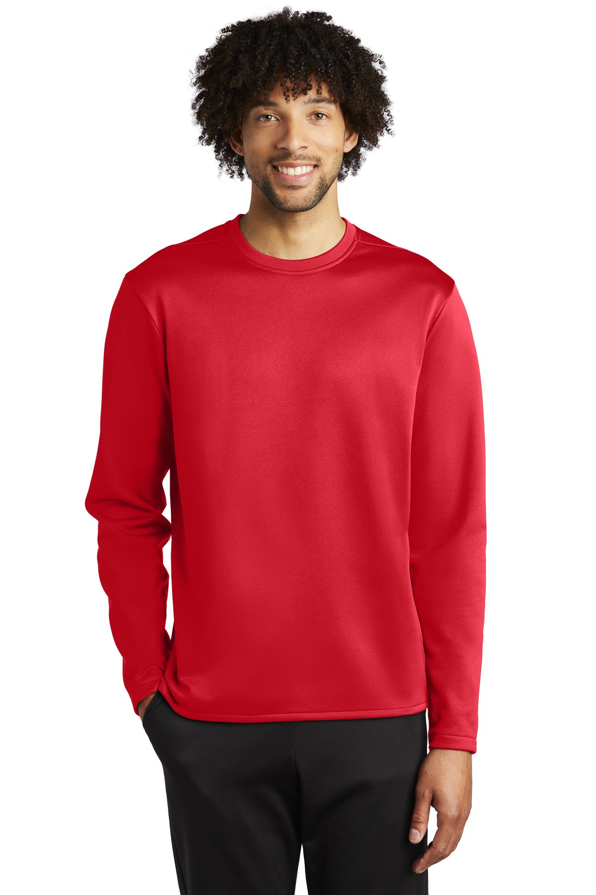 Sport-Tek    Sport-Wick    Fleece Pullover Crew. ST248