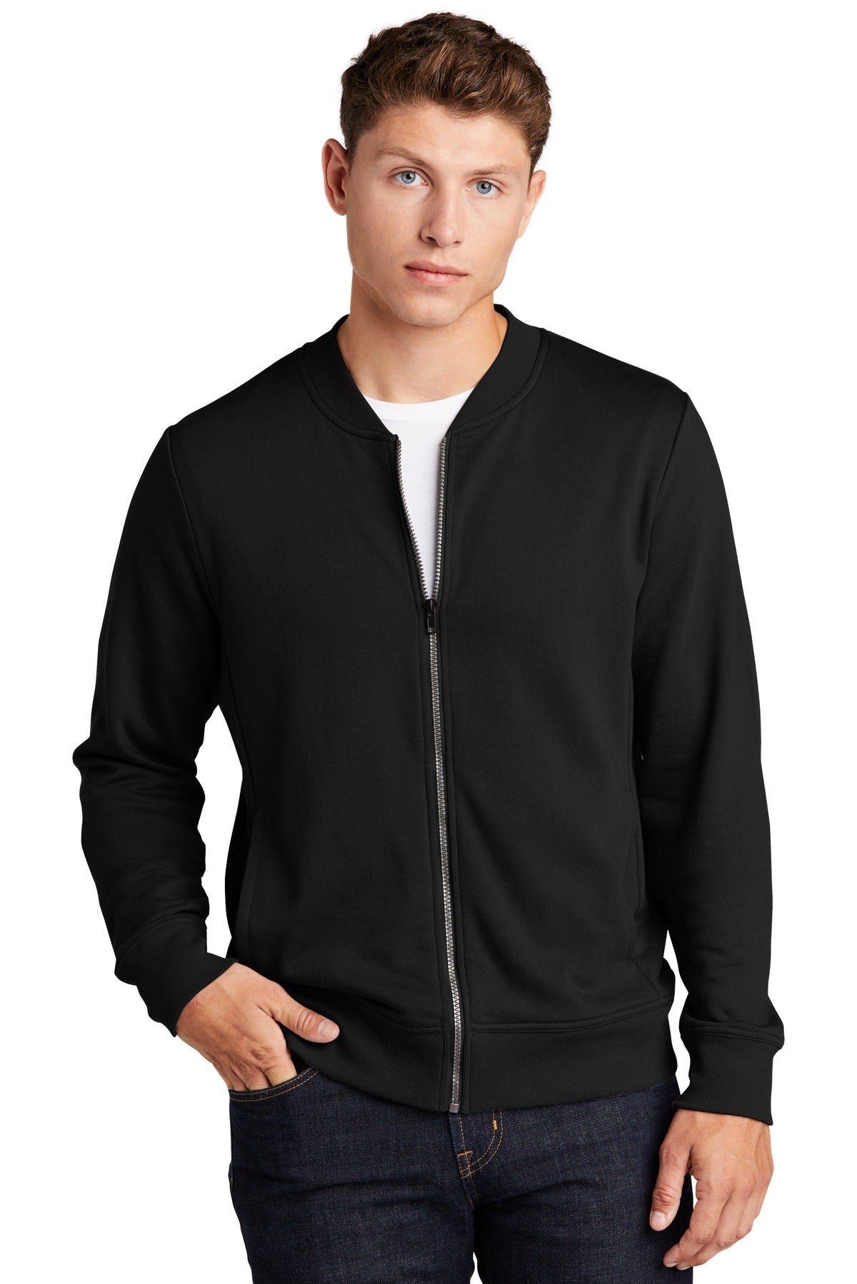 Sport-Tek    Lightweight French Terry Bomber. ST274