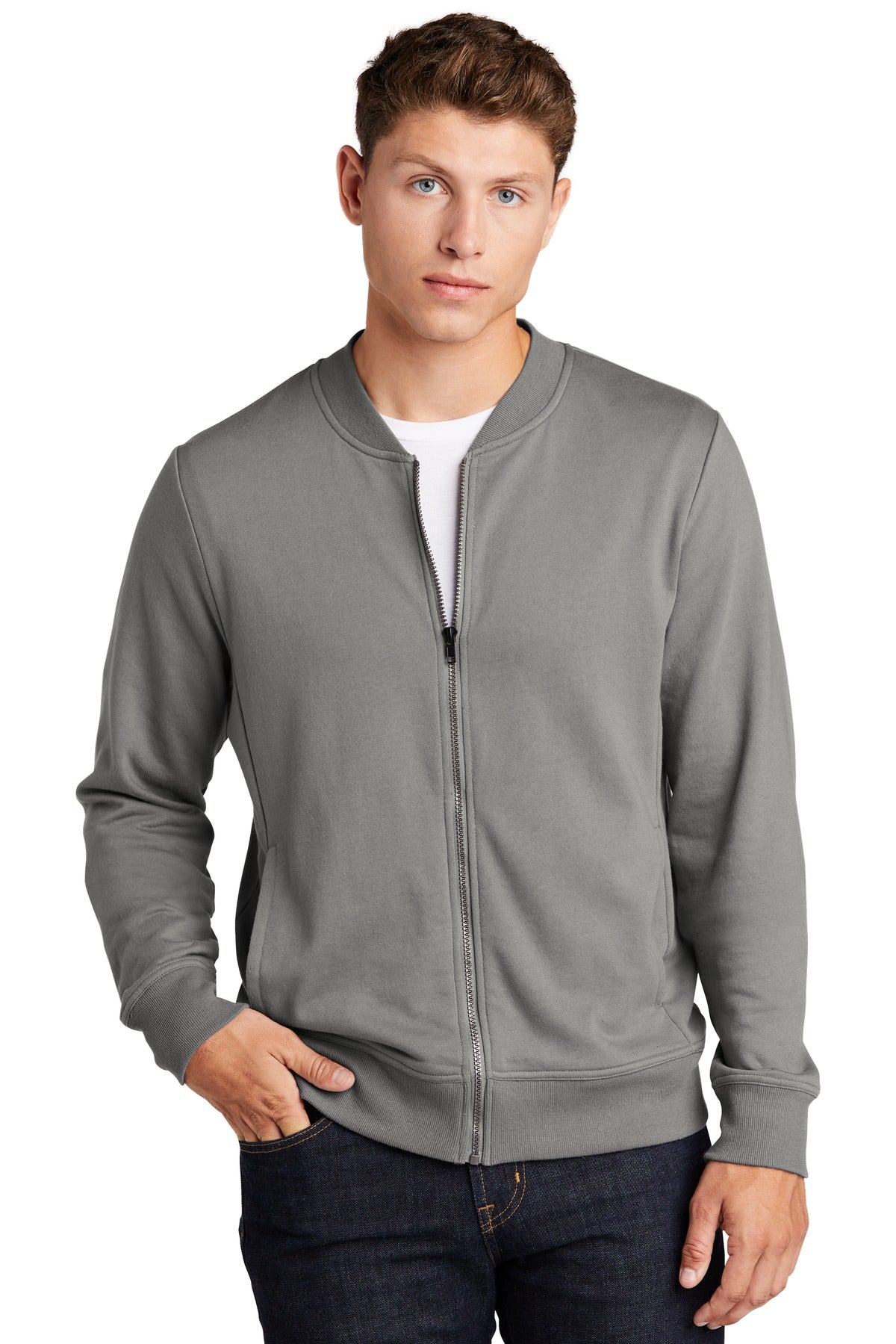 Sport-Tek    Lightweight French Terry Bomber. ST274