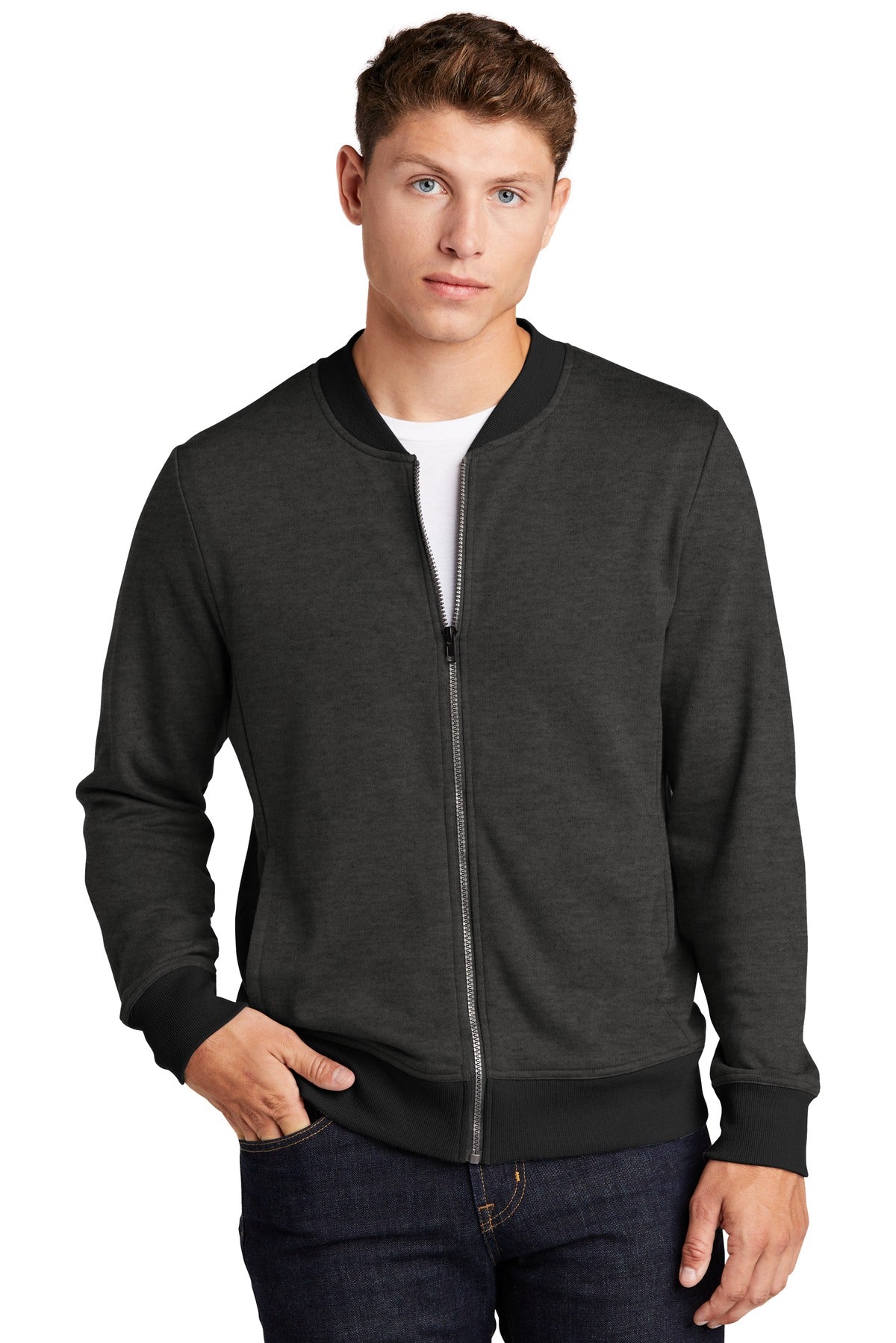 Sport-Tek    Lightweight French Terry Bomber. ST274