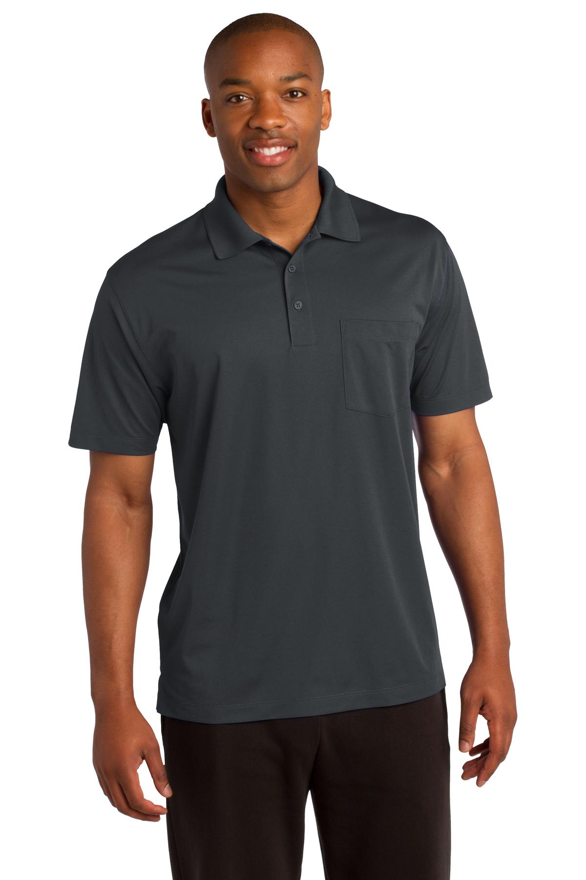 Sport-Tek   Micropique Sport-Wick   Pocket Polo. ST651