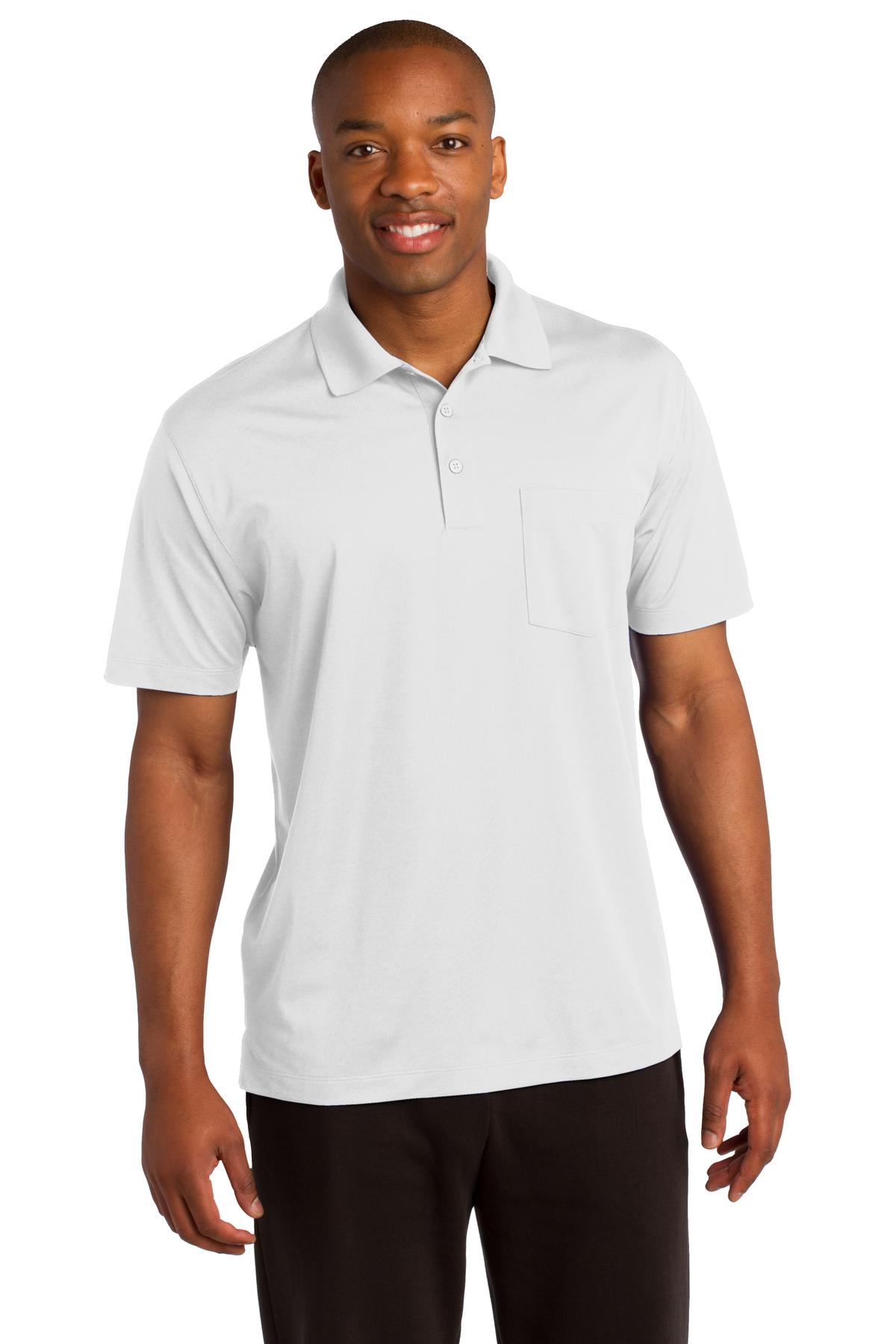 Sport-Tek   Micropique Sport-Wick   Pocket Polo. ST651