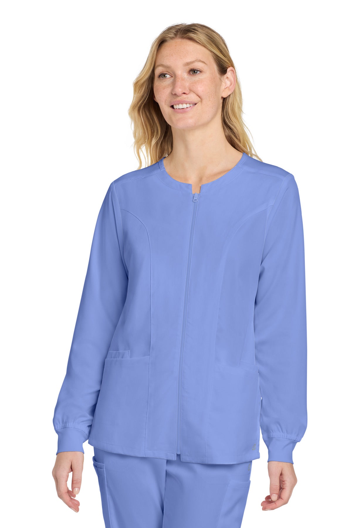 Wink    Feminine Premiere Flex   Full-Zip Scrub Jacket WW4088