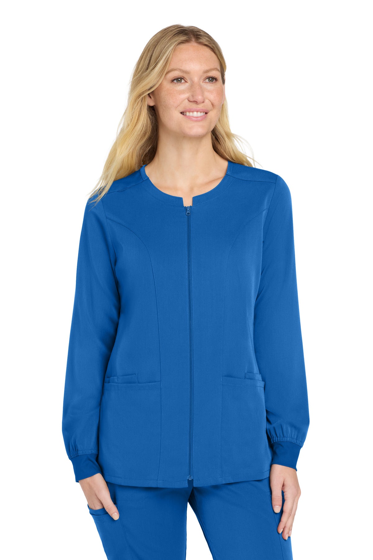 Wink    Feminine Premiere Flex   Full-Zip Scrub Jacket WW4088