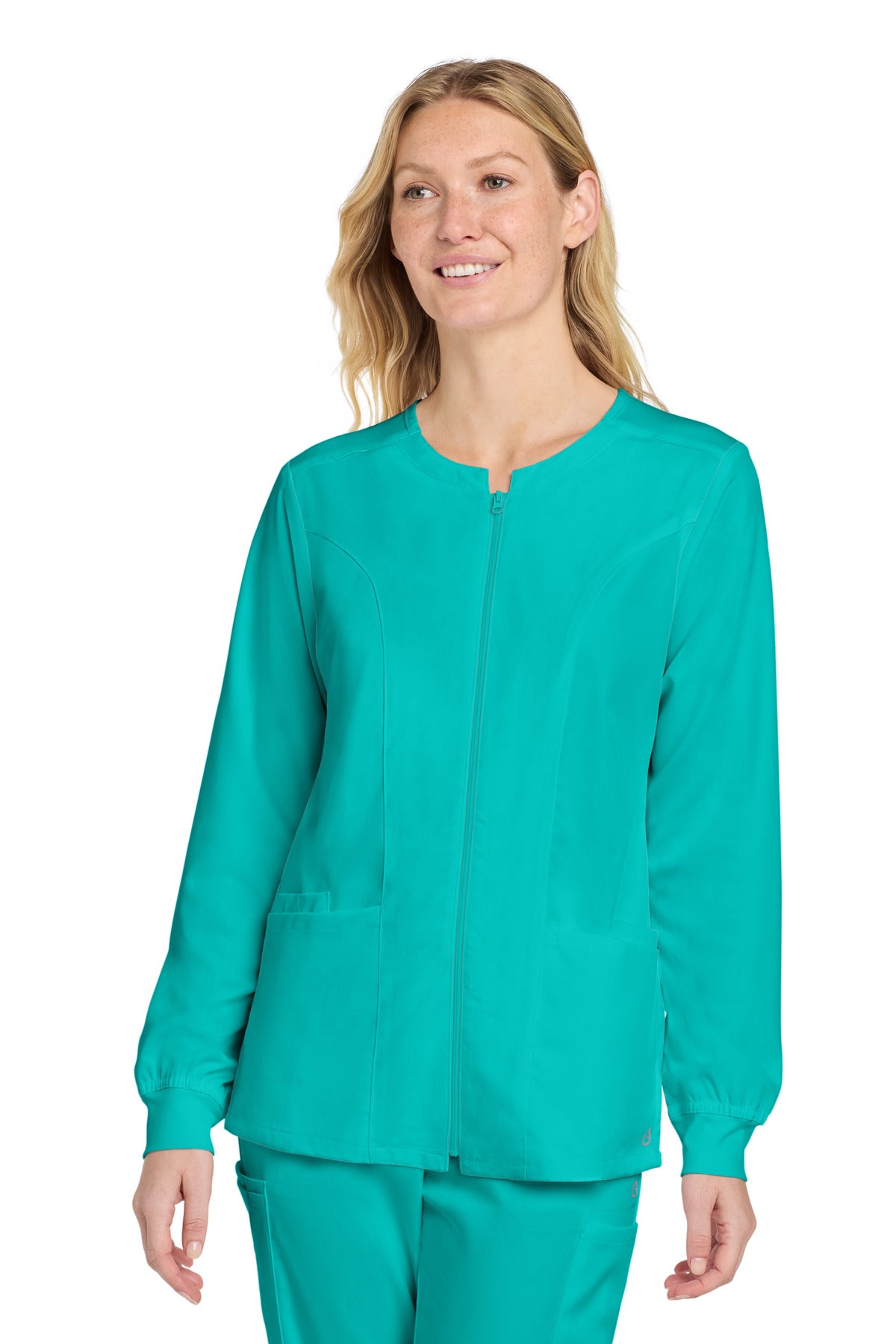 Wink    Feminine Premiere Flex   Full-Zip Scrub Jacket WW4088