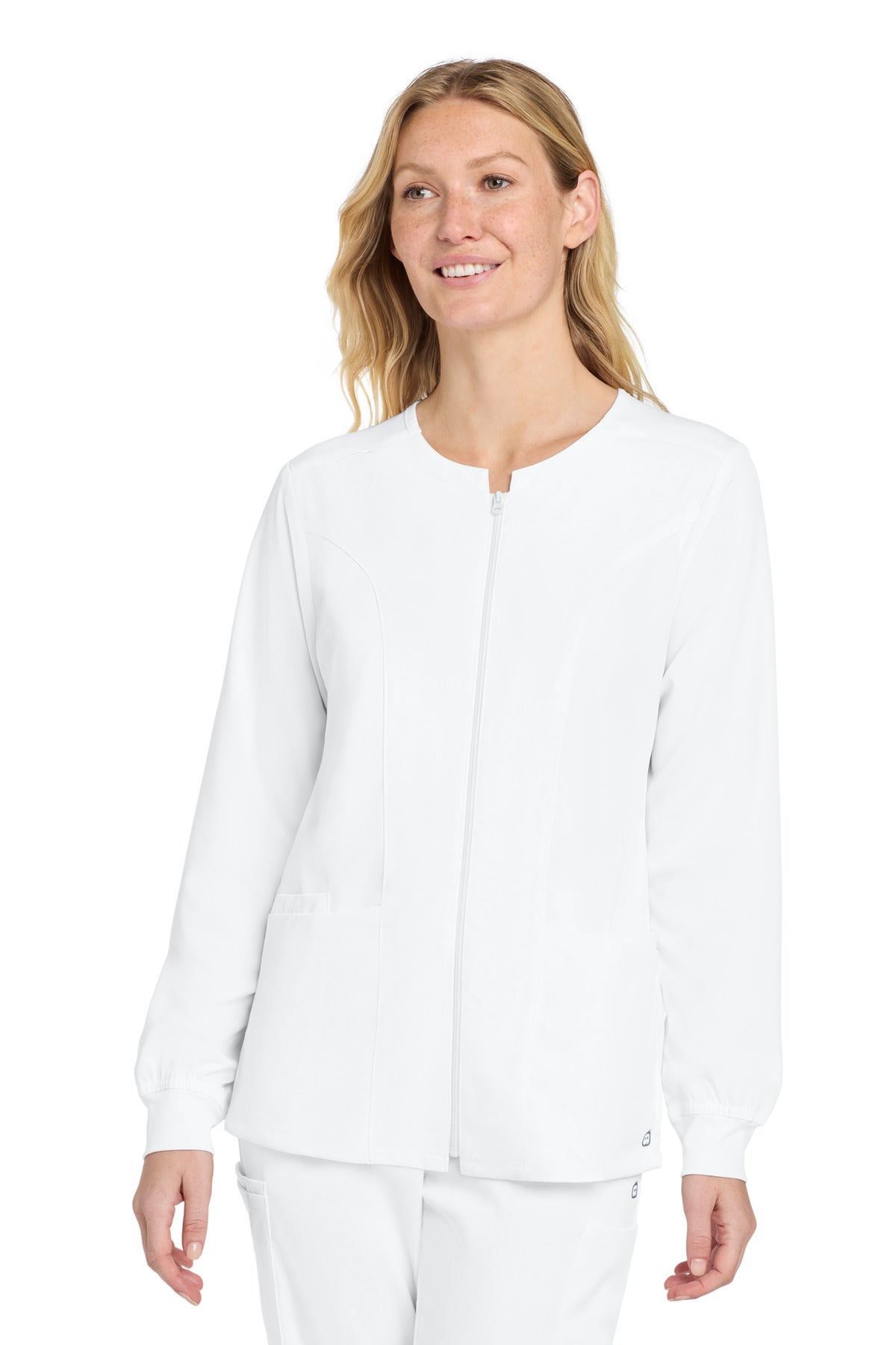 Wink    Feminine Premiere Flex   Full-Zip Scrub Jacket WW4088