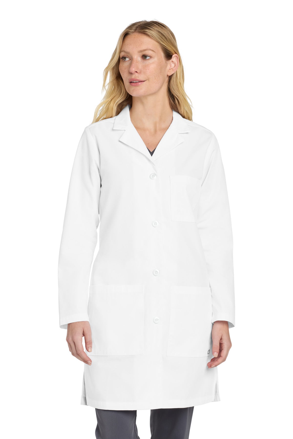 Wink    Feminine Long Lab Coat WW4172