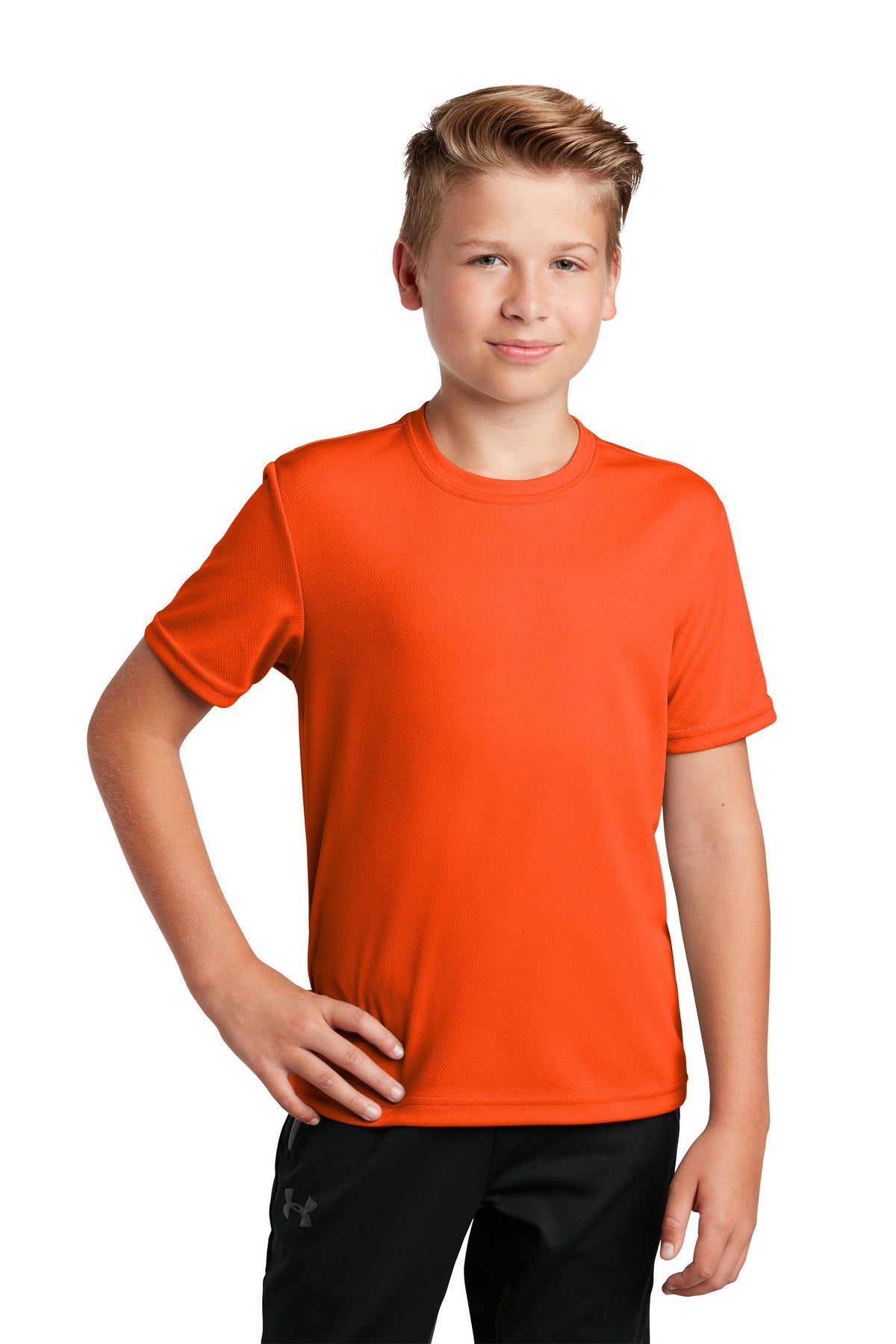 Sport-Tek   Youth PosiCharge   RacerMesh Tee. YST340