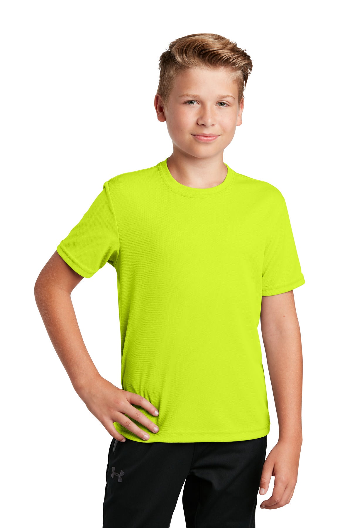 Sport-Tek   Youth PosiCharge   RacerMesh Tee. YST340