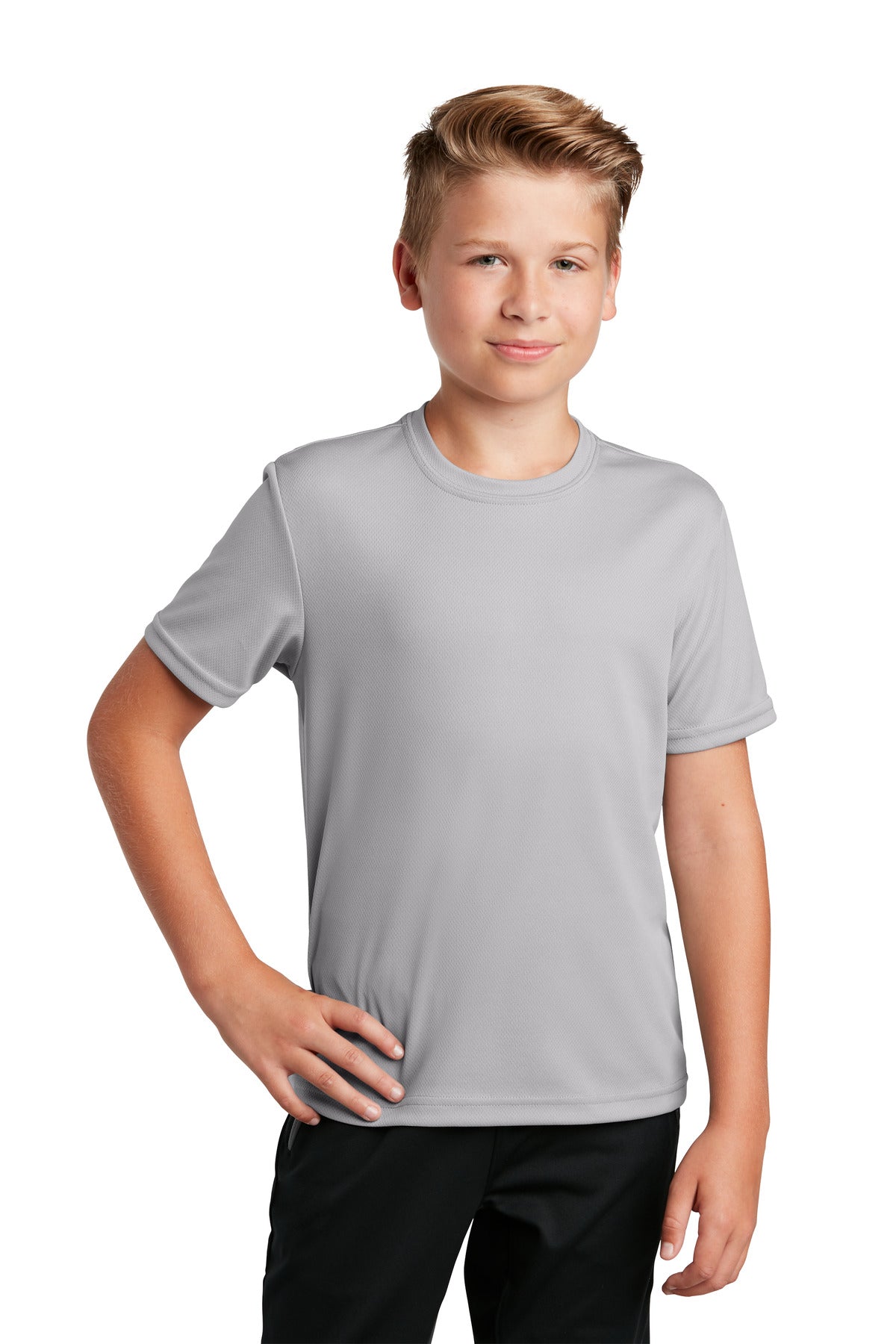 Sport-Tek   Youth PosiCharge   RacerMesh Tee. YST340