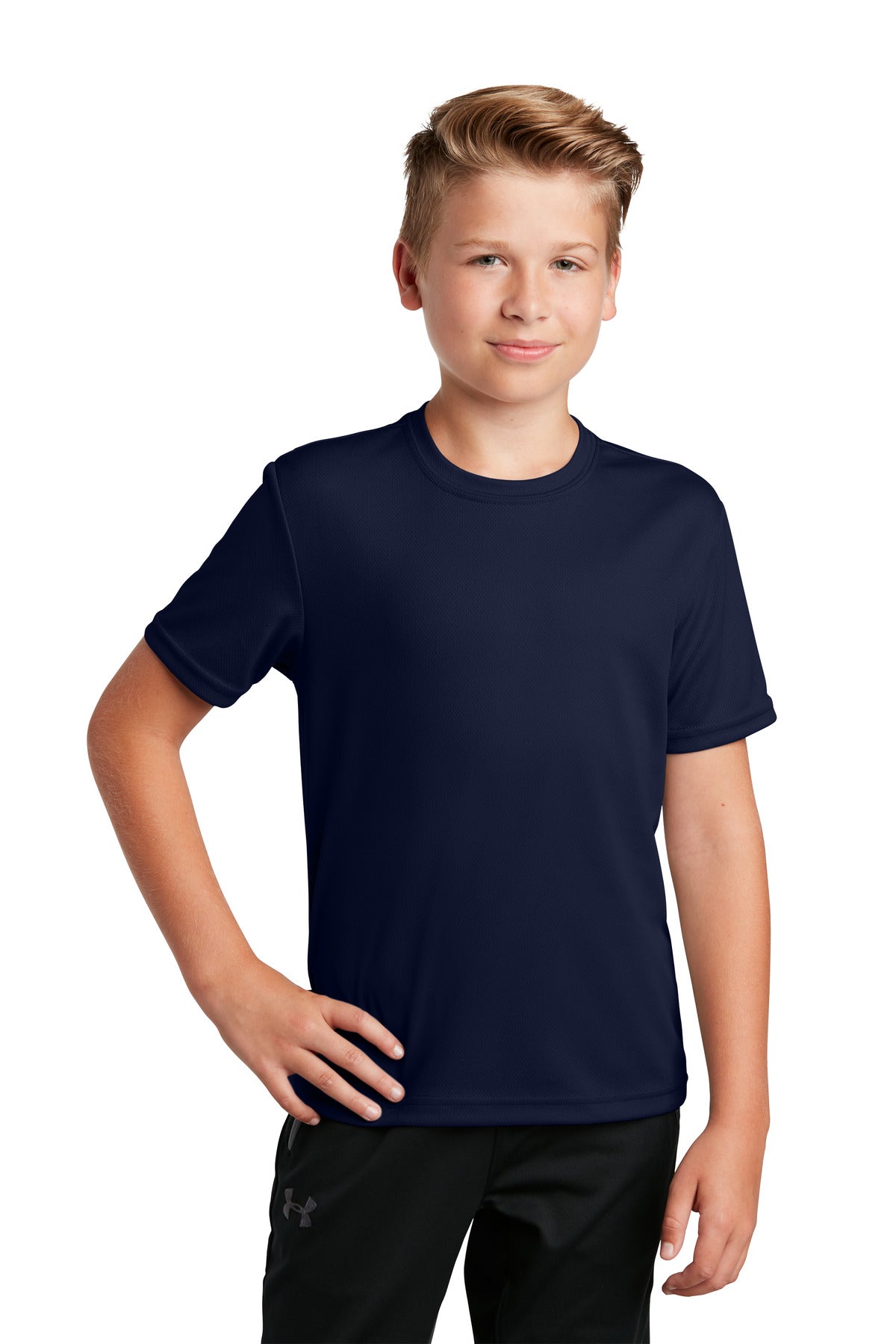 Sport-Tek   Youth PosiCharge   RacerMesh Tee. YST340