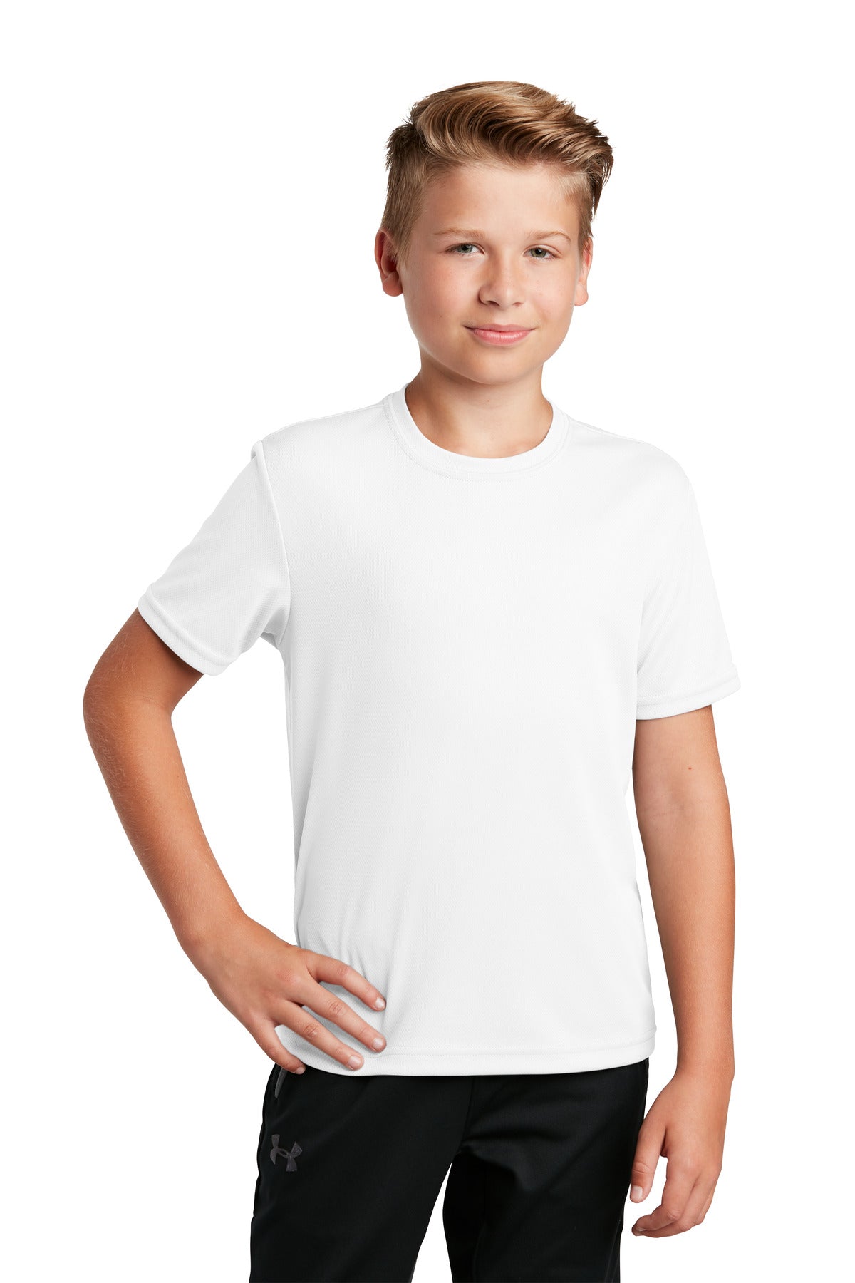 Sport-Tek   Youth PosiCharge   RacerMesh Tee. YST340